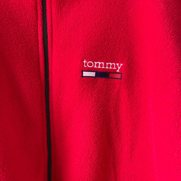 Vintage 90’s Tommy fleece jacket - Picture 2 of 3
